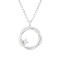 Cerc impletit cu zirconiu - Argint 925 Coliere Bijuterii S44684