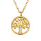 Copacul Vieții placat cu Aur si Zirconiu - Argint 925 Coliere Bijuterii S45317